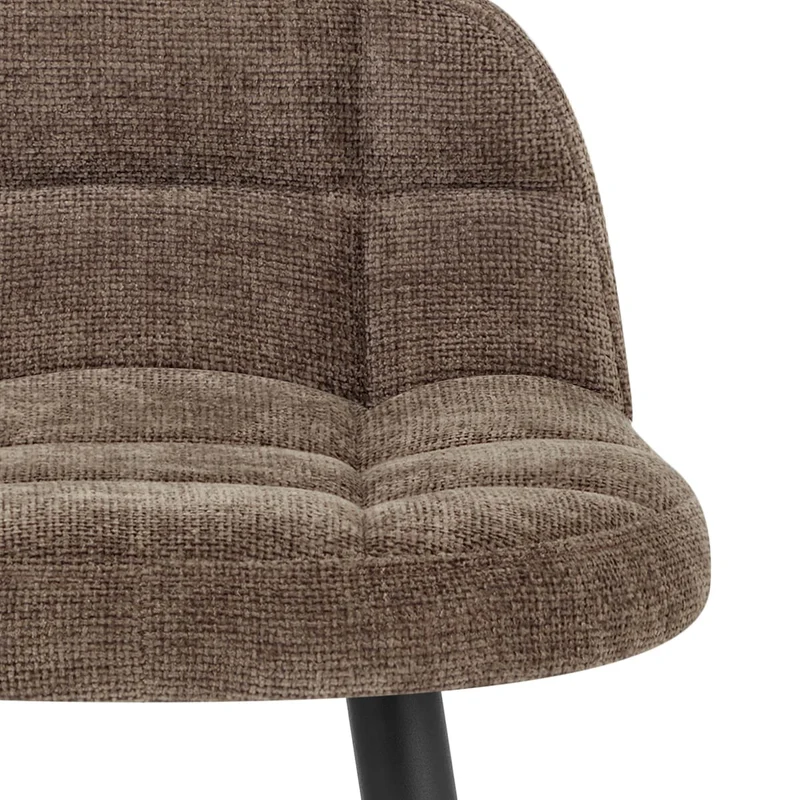 Tabouret Tissu - Solo Marron