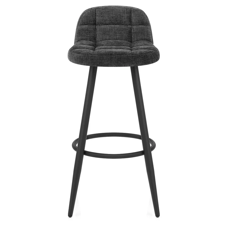 Tabouret Tissu - Solo Gris Foncé