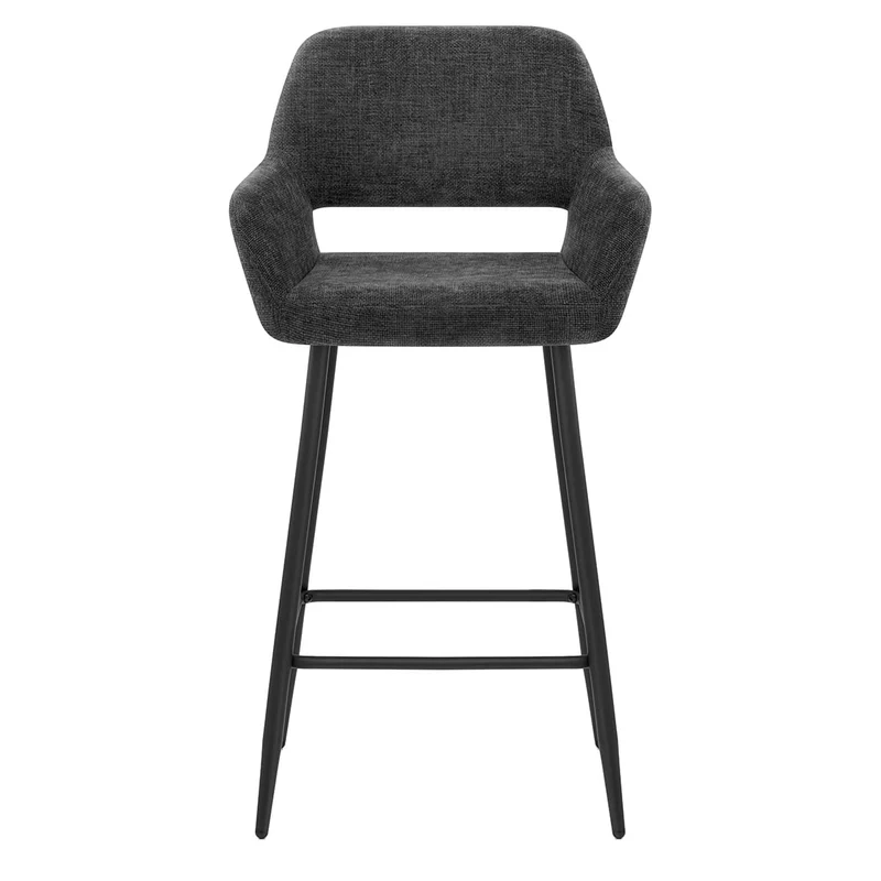 Tabouret Tissu - Raven Noir