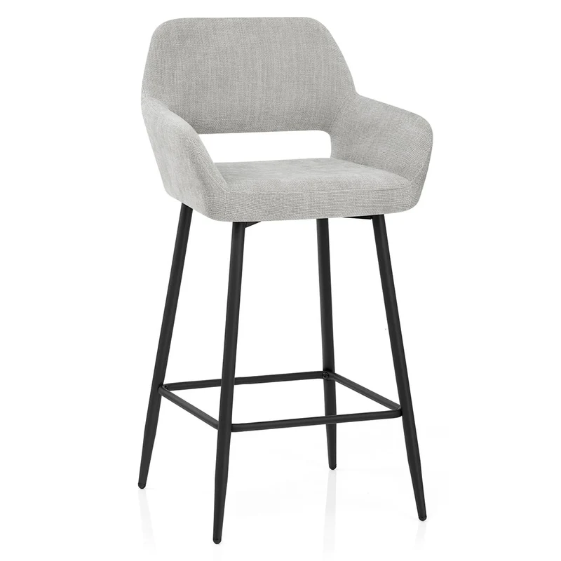 Tabouret Tissu - Raven Gris