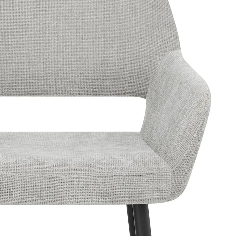 Tabouret Tissu - Raven Gris