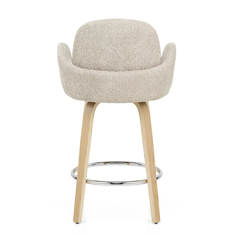 Tabouret de Bar Boucle - Romeo Crème
