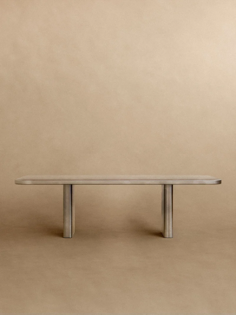 Stainless Steel Dining Table