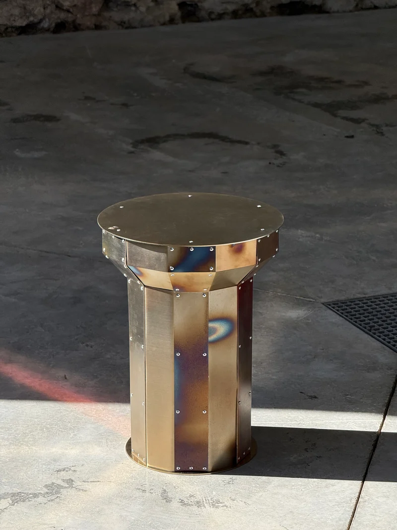 Set of 3 Stools – Golden Ruins Collection