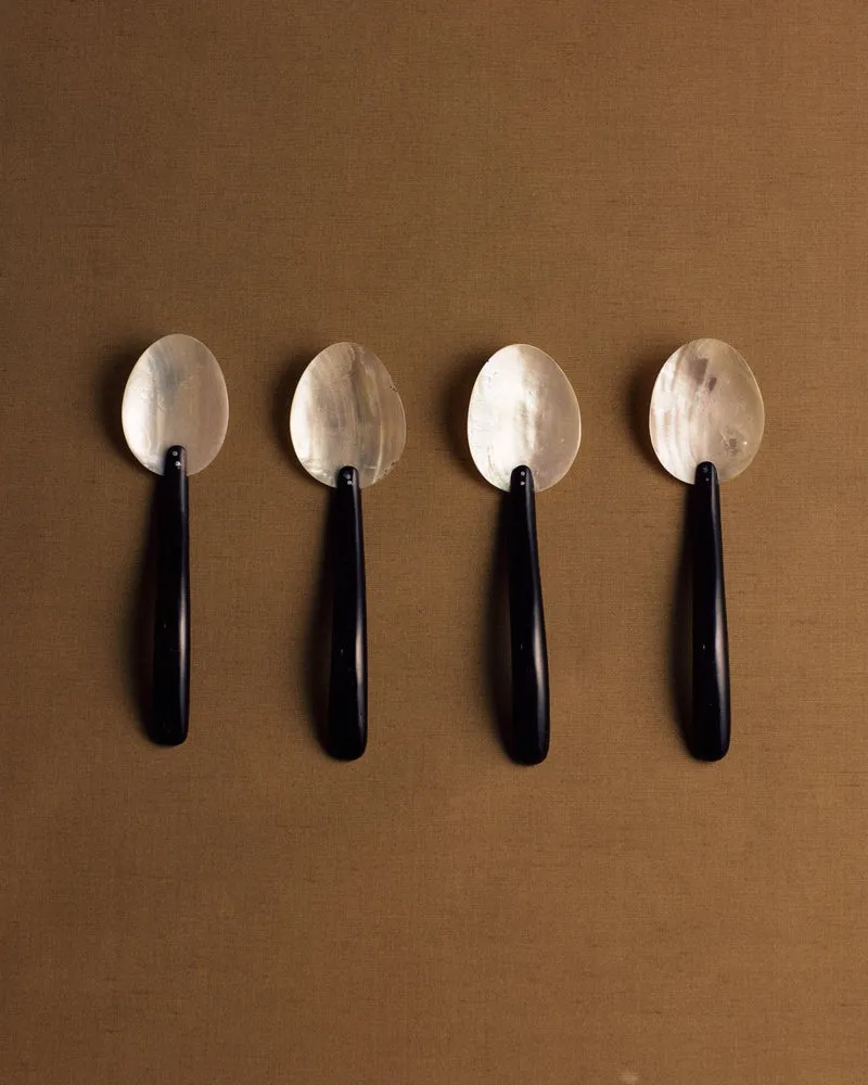 Mother Of Pearl And Bakelite Spoons