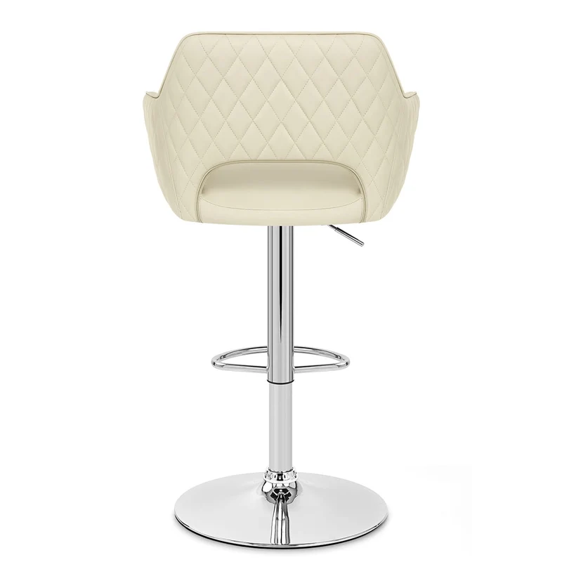 Tabouret Faux Cuir - Dune Crème