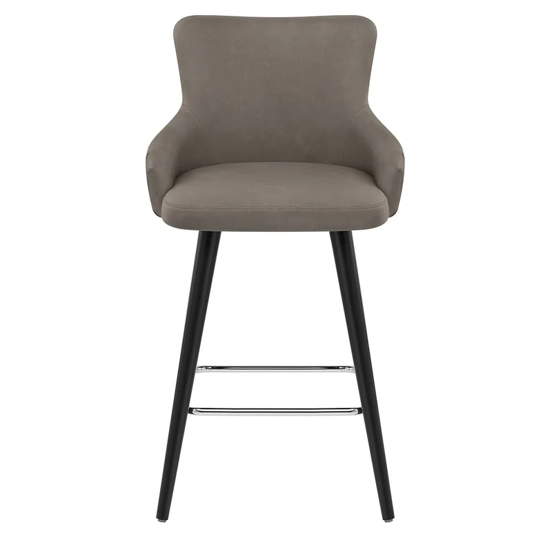 Tabouret Faux Cuir - Diablo Gris