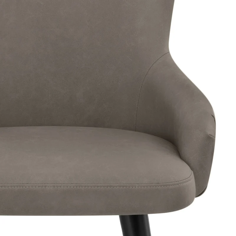 Tabouret Faux Cuir - Diablo Gris