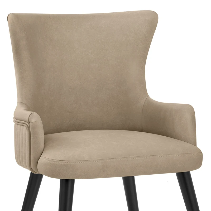 Chaise Faux Cuir - Diablo Taupe