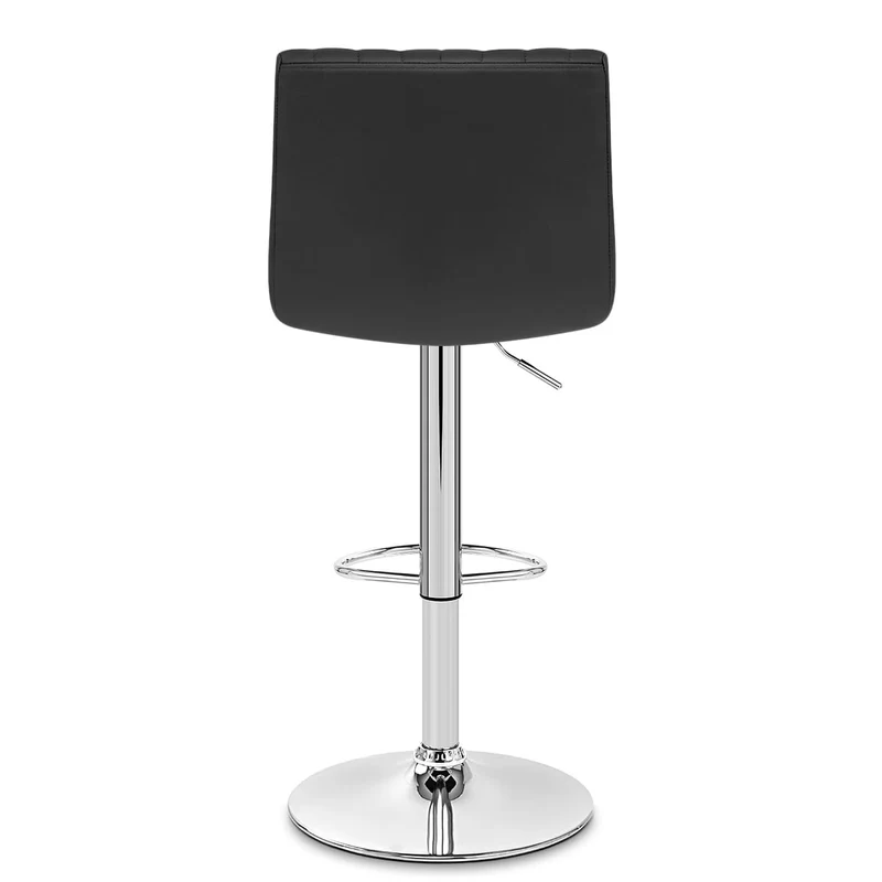 Tabouret de Bar Cuir Véritable - Debut Noir