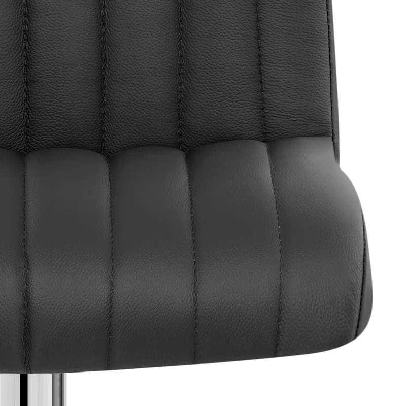 Tabouret de Bar Cuir Véritable - Debut Noir