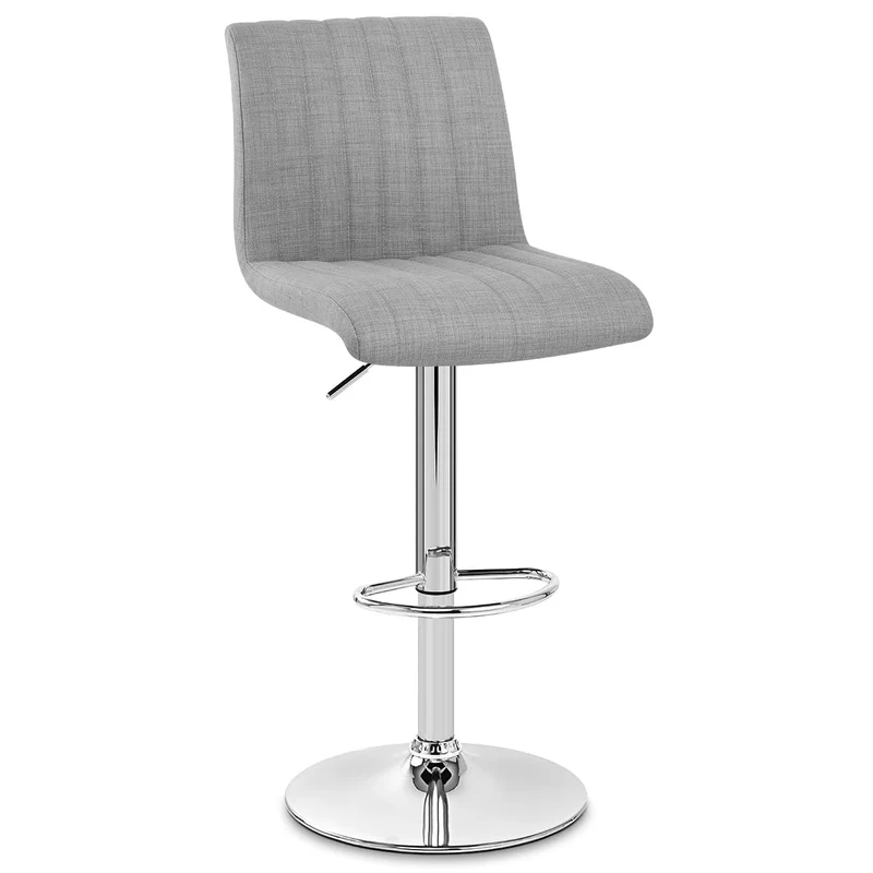 Chaise de Bar Tissu - Debut Gris
