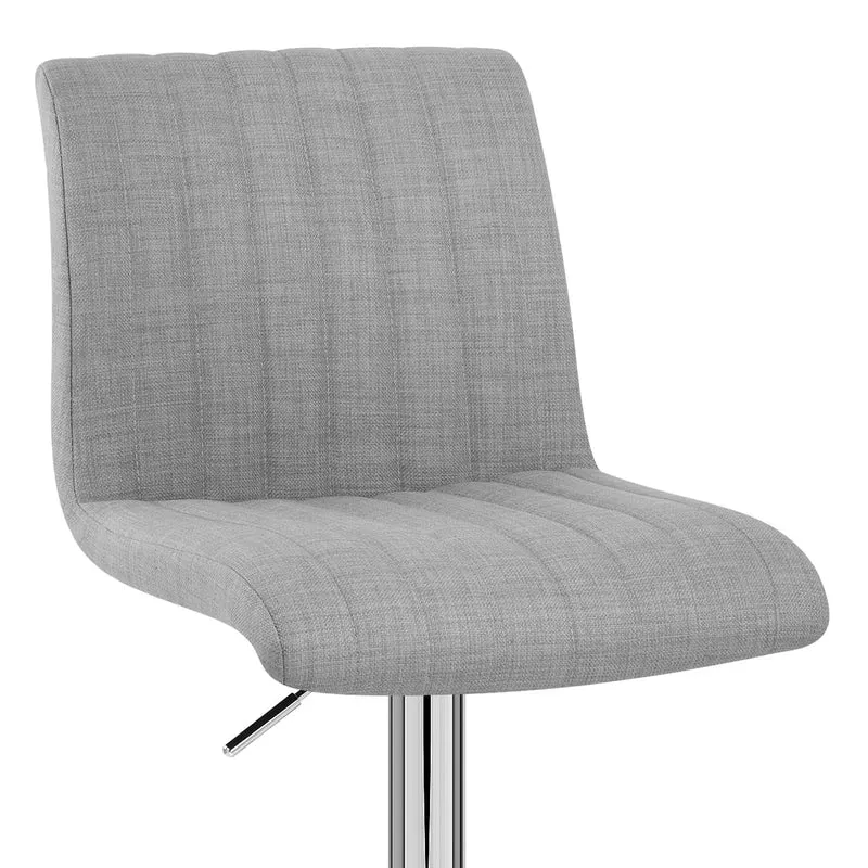 Chaise de Bar Tissu - Debut Gris