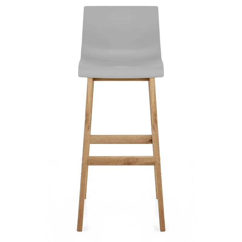 Tabouret de Bar Résine Bois - Drift ABS Gris