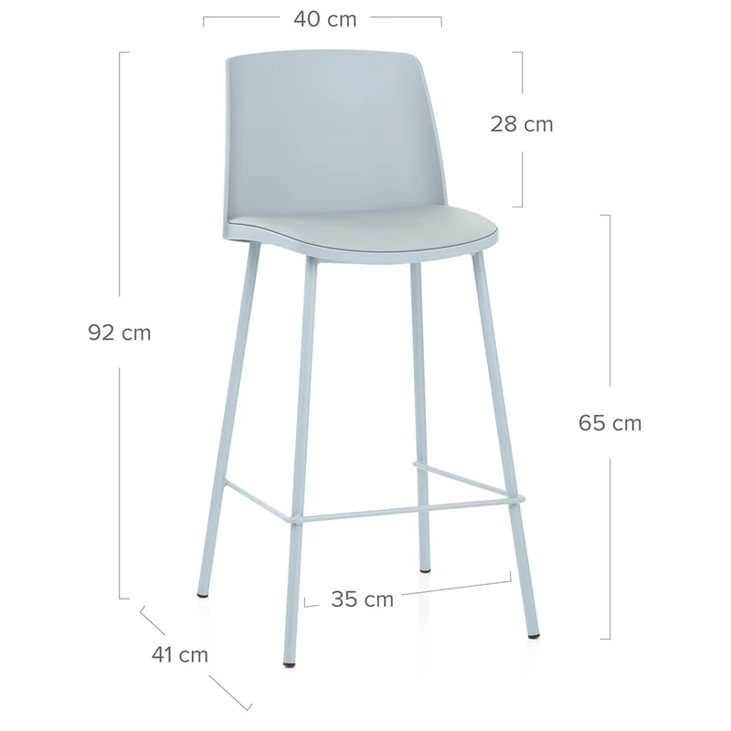 Tabouret de Bar - Cosmo Bleu