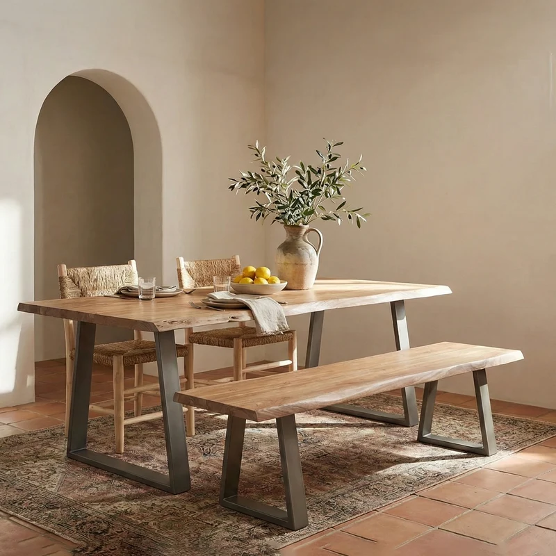 Table a manger en bois Acacia 180 cm | Forest II