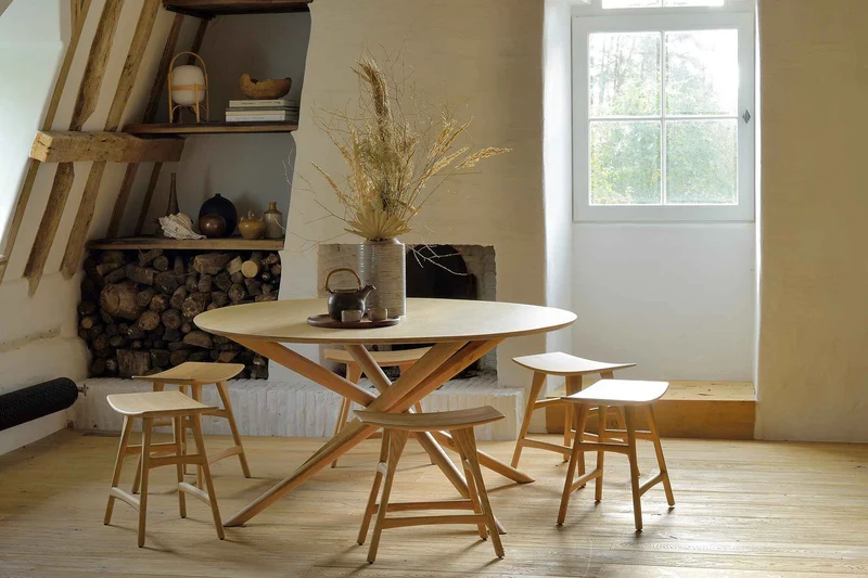 Ethnicraft Tabouret Osso (49 cm)