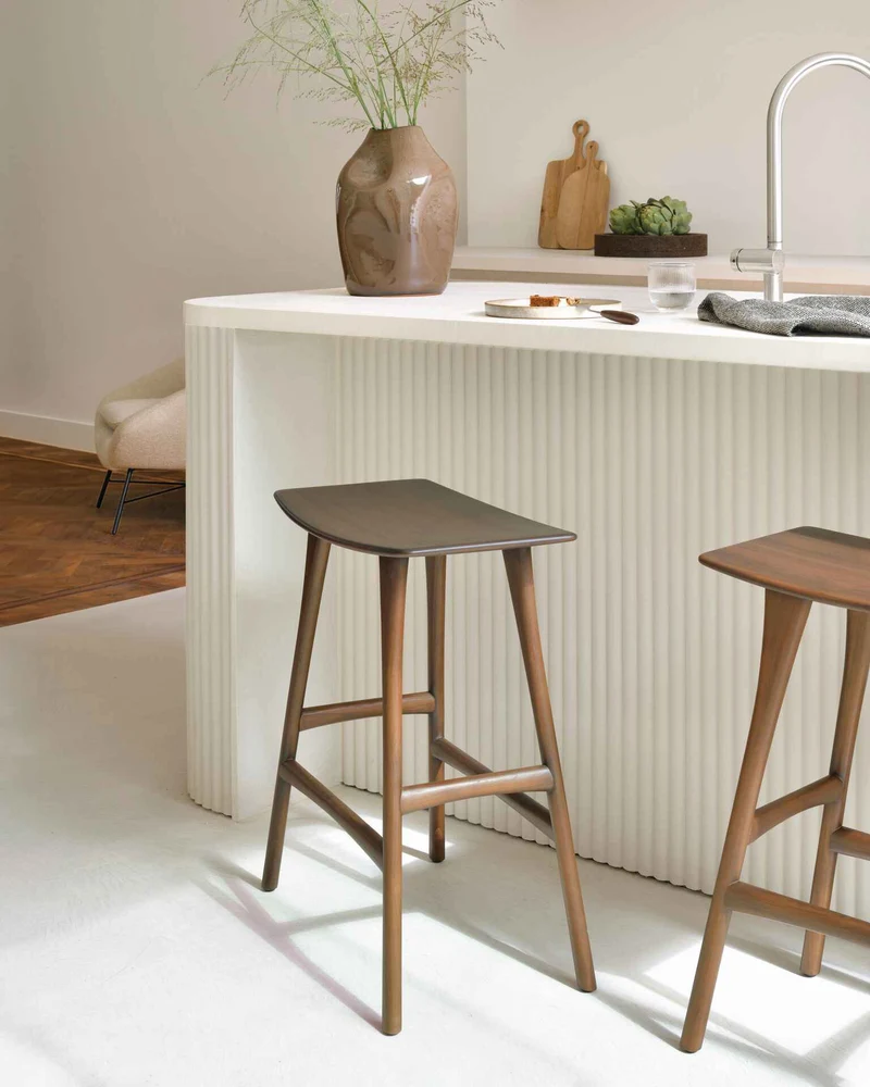 Ethnicraft Tabouret de Bar Osso (80 cm)