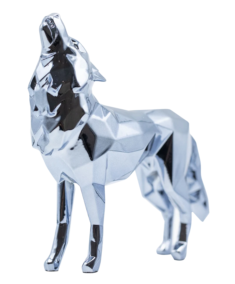 Sculpture Loup Richard ORLINSKI + Vitrine