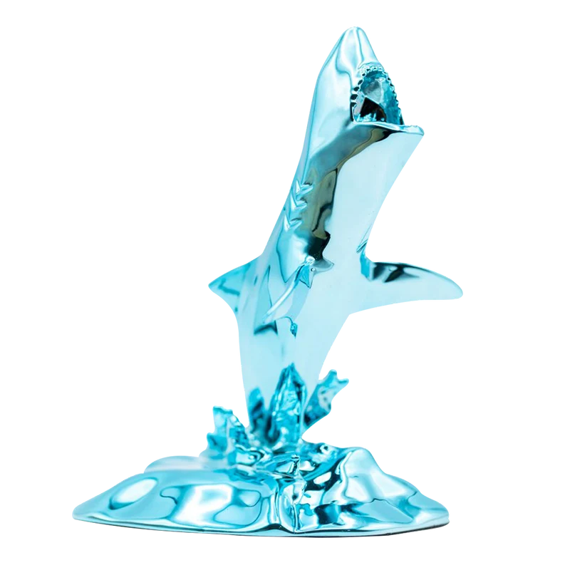 Sculpture Requin Richard ORLINSKI + Vitrine