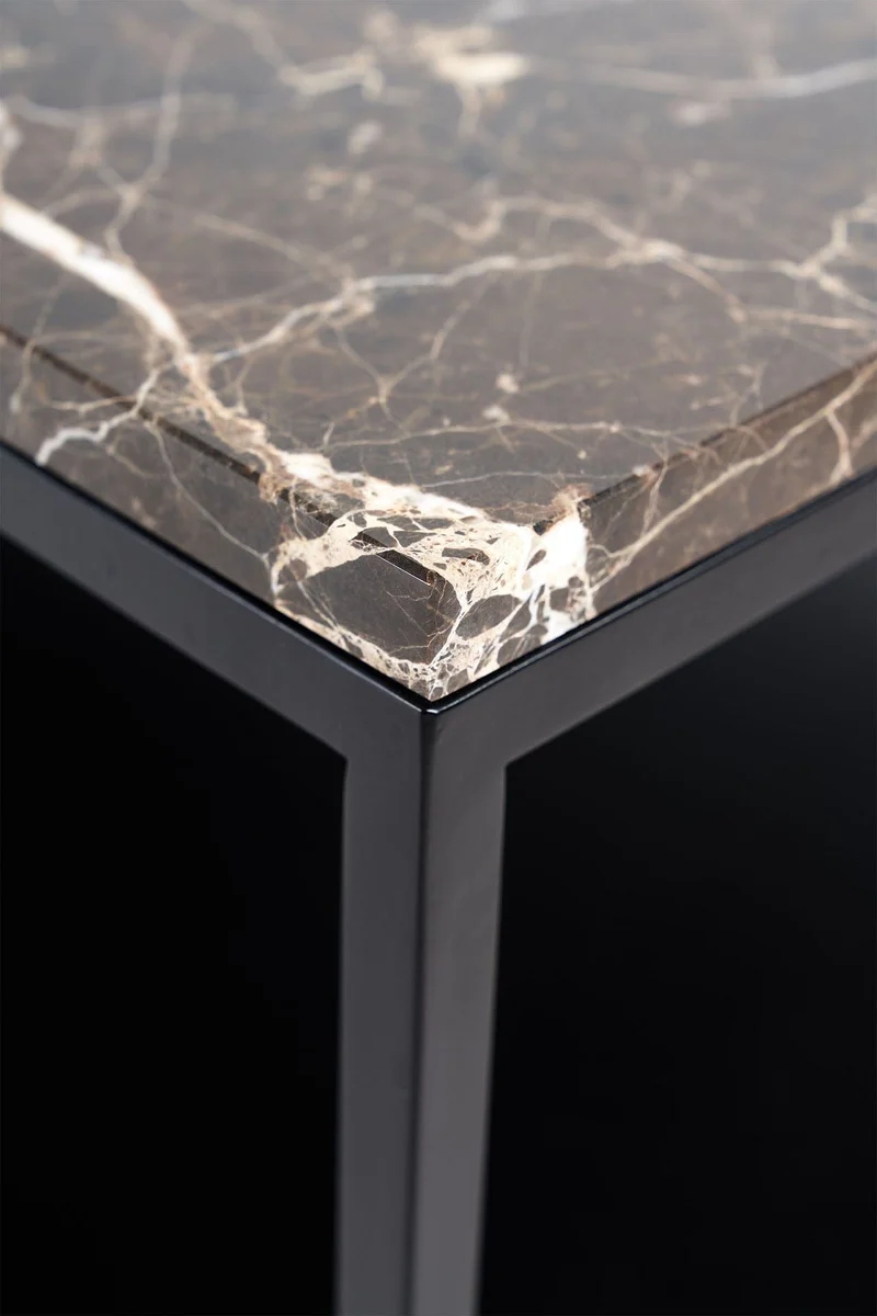 Table Basse Ethnicraft - Stone noir emperador