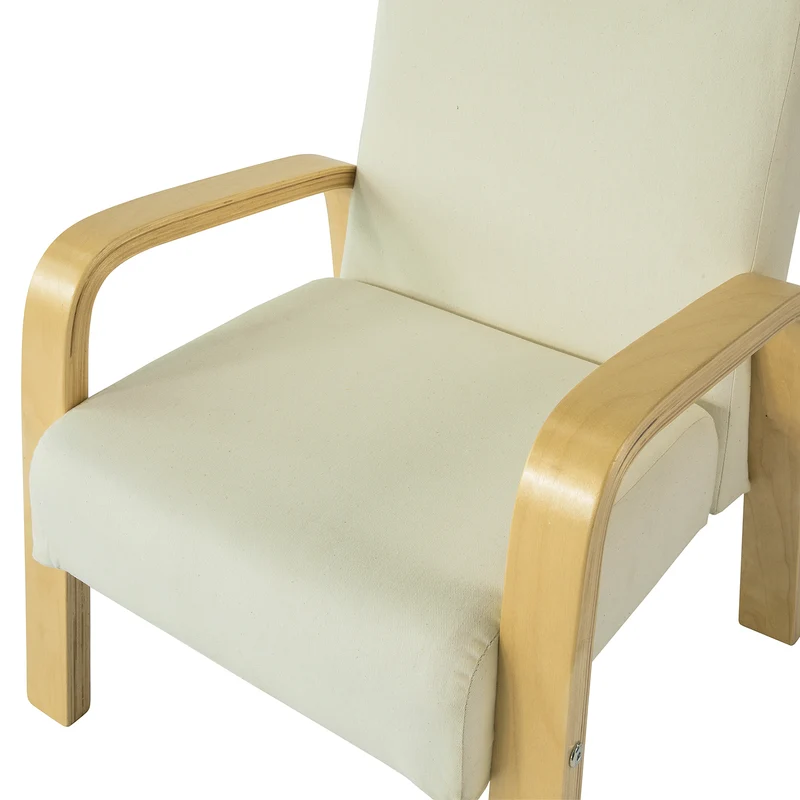 SoBuy KMB20-W Fauteuil Enfant avec accoudoirs Relaxant canapé Chaise Confortable