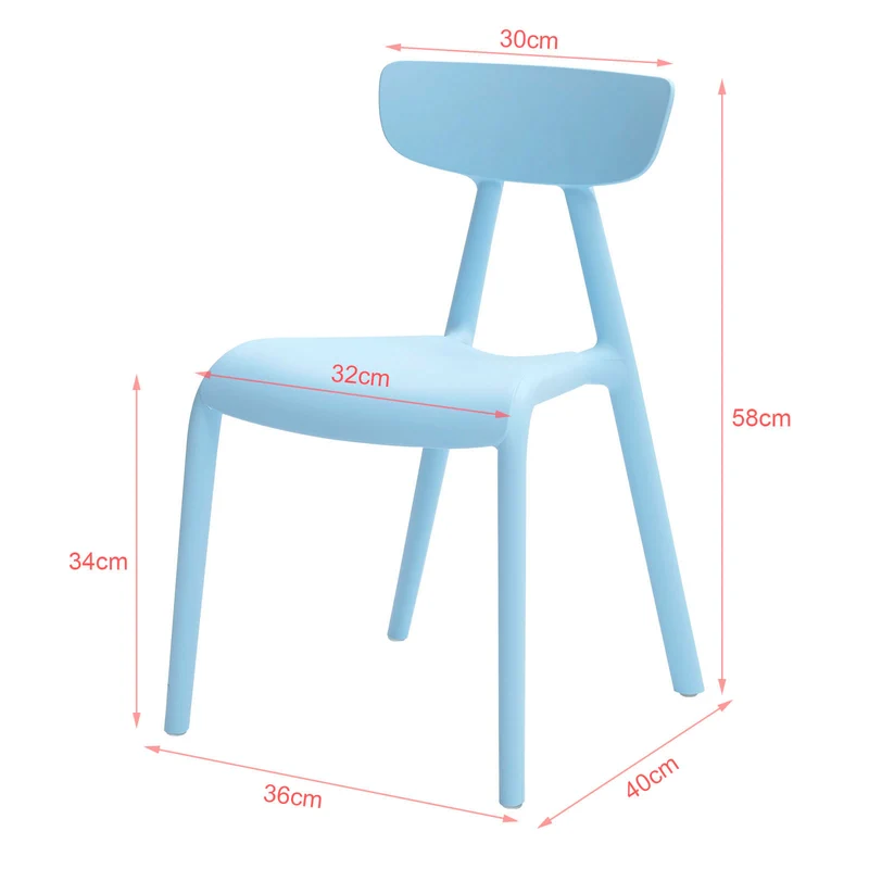SoBuy KMB15-Bx2 Lot de 2 Chaise Enfant Design Chaise pour Enfants Siège Garçons et Filles