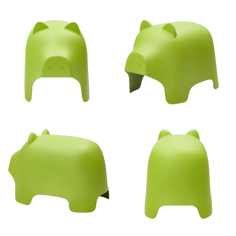 SoBuy KMB14-GR Tabouret Enfant Design Pouf pour Enfant Tabouret de Siège