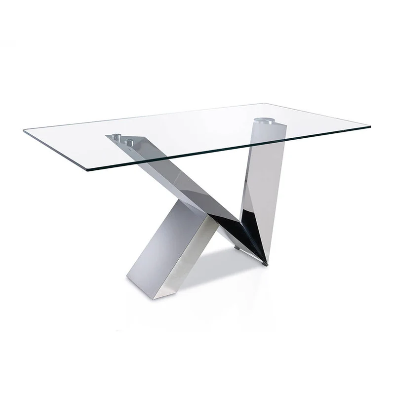 Table à manger design "V"