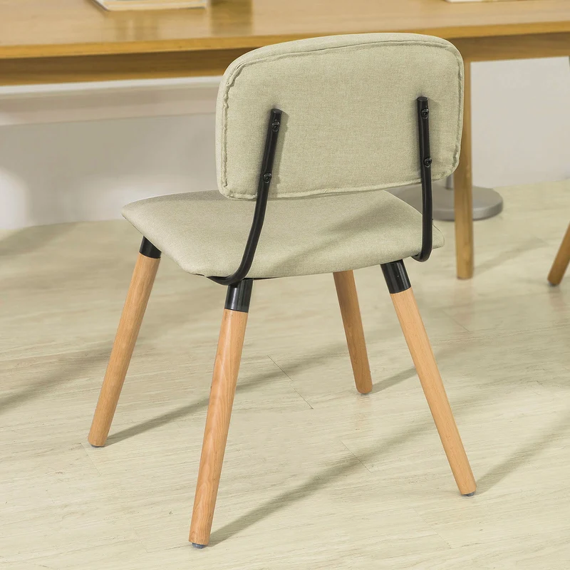 SoBuy FST54-MI Cuisine Chaise de Bureau à Manger avec Dossier de Siège Rembourré