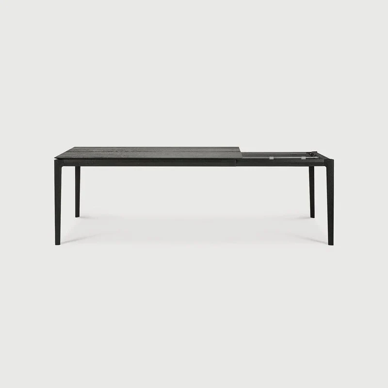 Table à manger extensible Ethnicraft - Bok chêne noir