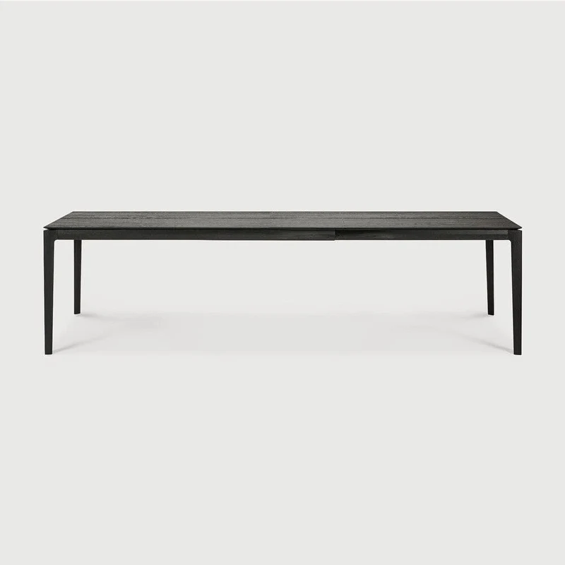 Table à manger extensible Ethnicraft - Bok chêne noir