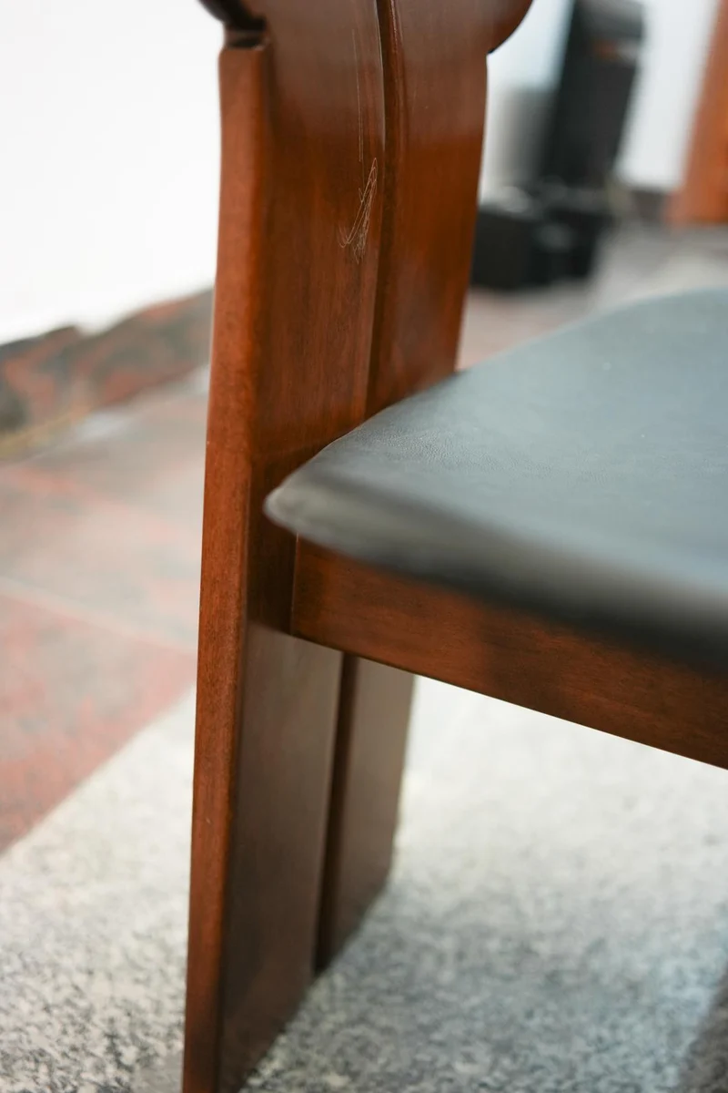 Set of 6 Africa Chair by Afra and Tobia Scarpa for Tacchini