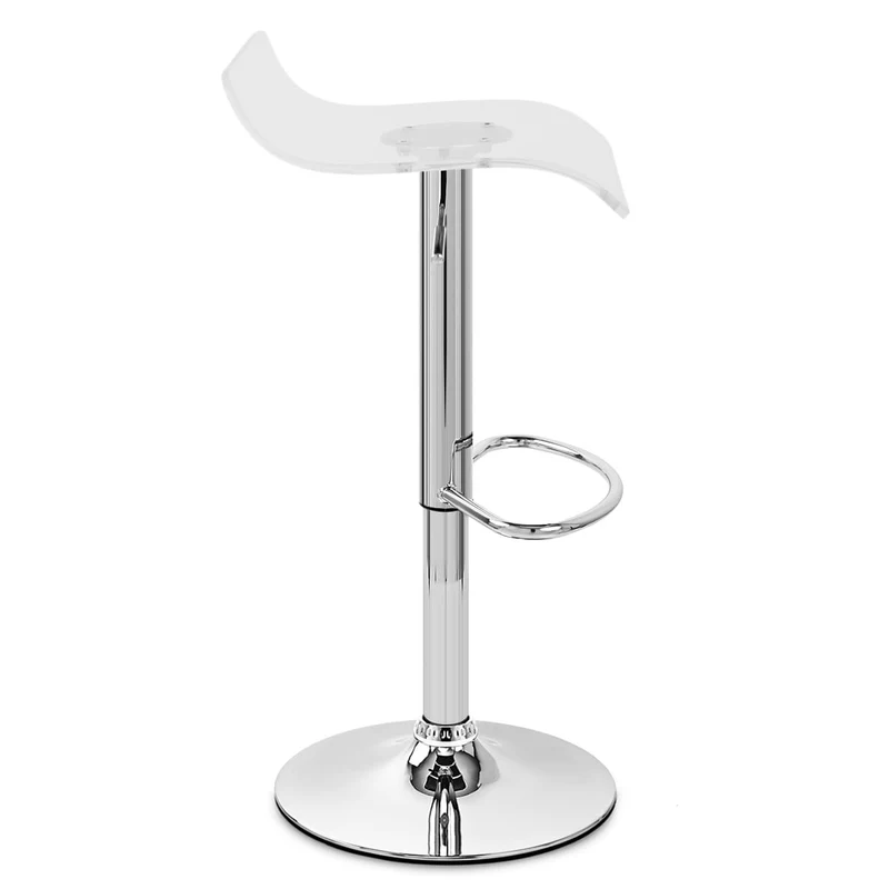 Tabouret Plastique - Shimmer Transparent
