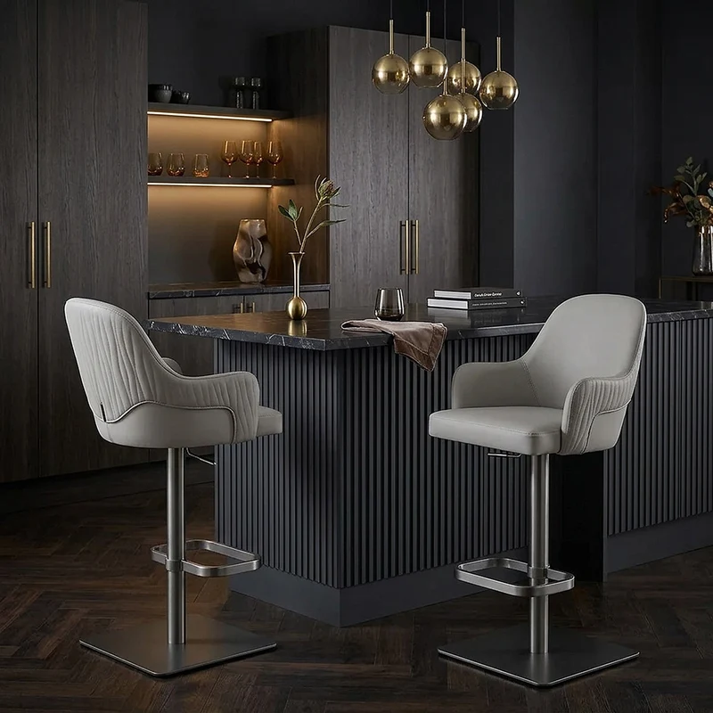 Tabouret Graphite - Antonia Gris