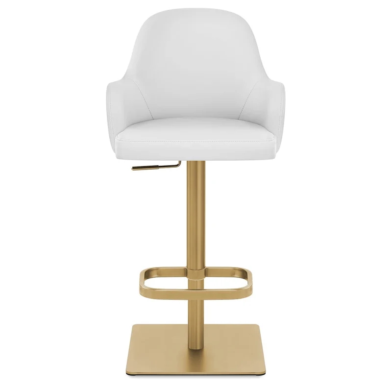 Tabouret de bar doré - Toni Blanc