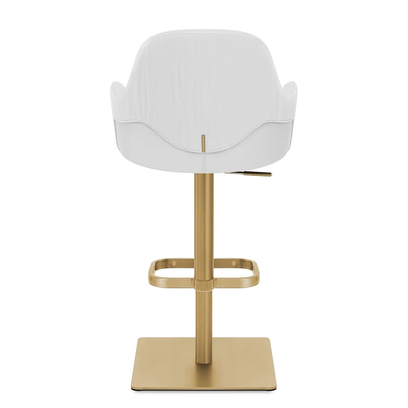 Tabouret de bar doré - Toni Blanc