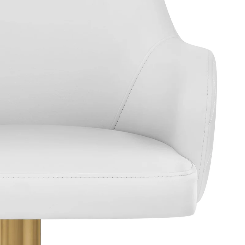 Tabouret de bar doré - Toni Blanc