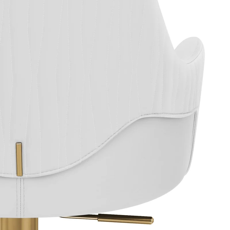 Tabouret de bar doré - Toni Blanc