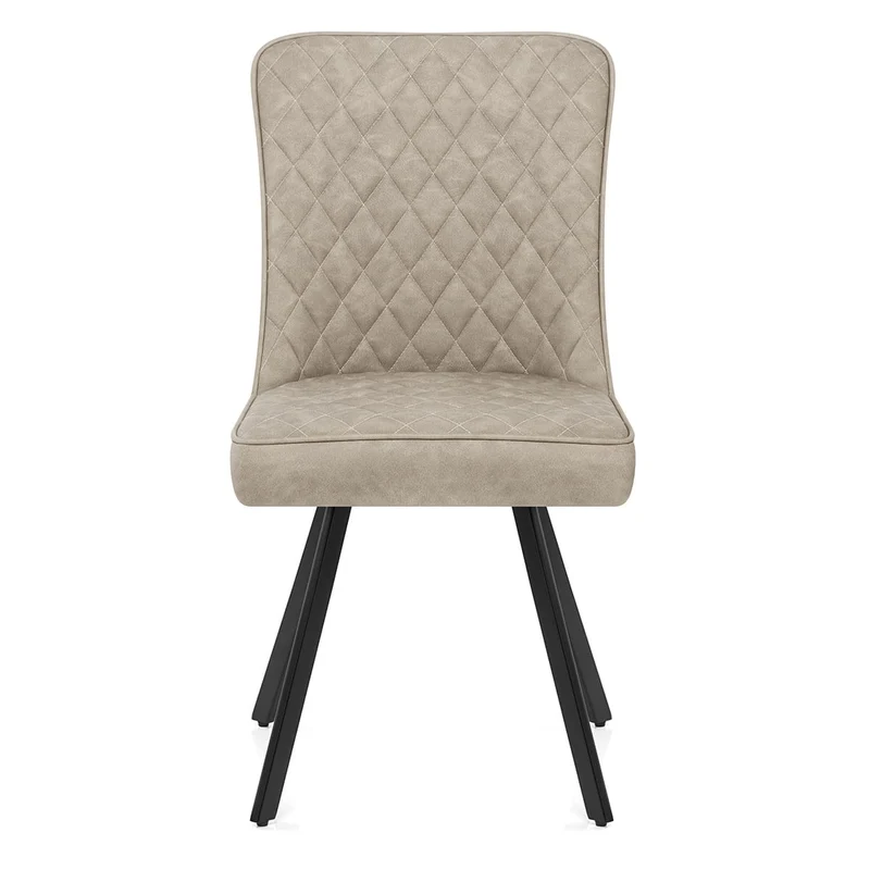 Chaise Faux Cuir - Pascal Taupe