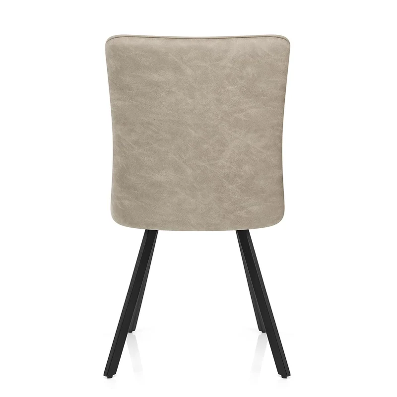 Chaise Faux Cuir - Pascal Taupe