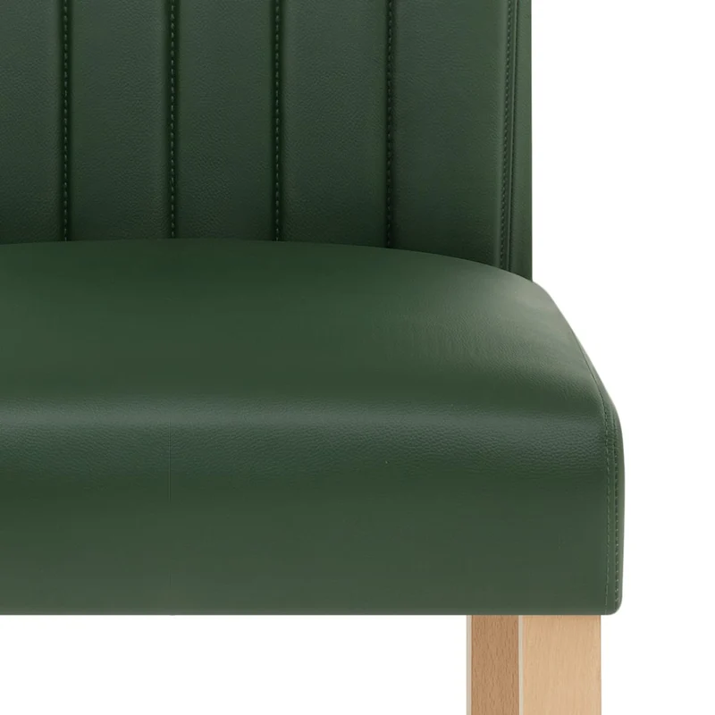 Chaise Cuir Véritable - Newbury Vert