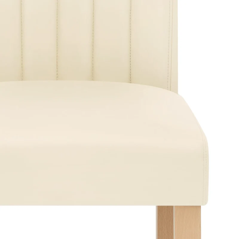 Chaise Cuir Véritable - Newbury Crème