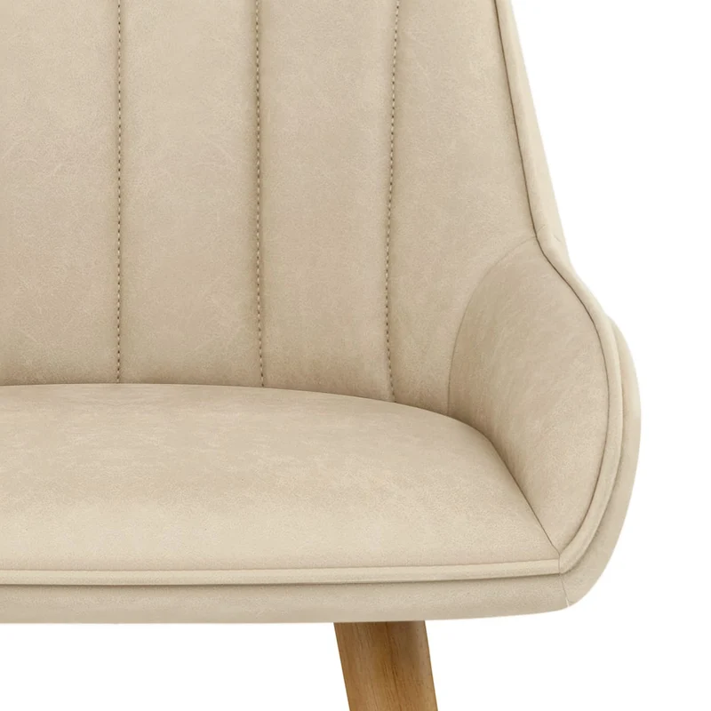 Tabouret de Bar Bois - Rosa Crème