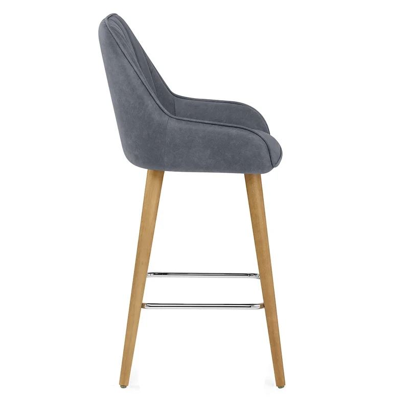 Tabouret de Bar Bois - Rosa Bleu