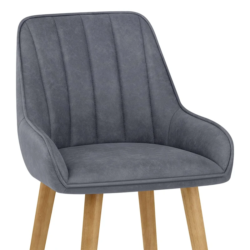 Tabouret de Bar Bois - Rosa Bleu