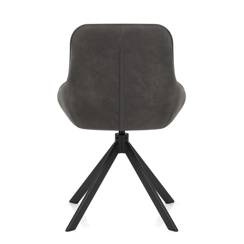 Chaise Faux Daim - Dante Gris