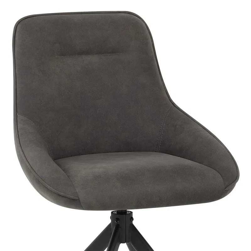 Chaise Faux Daim - Dante Gris