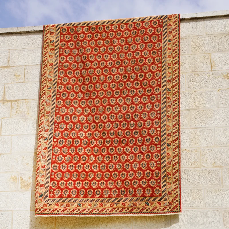 Boteh Hand-knotted rug