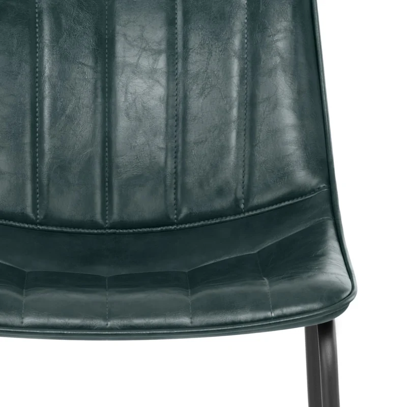 Chaise de Bar Faux Cuir - Tucker Vert